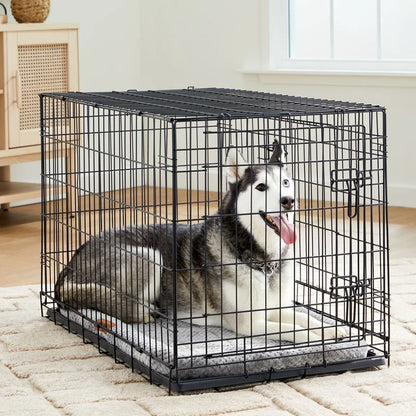 Padded Support Washable Pet Bed/Crate Mat