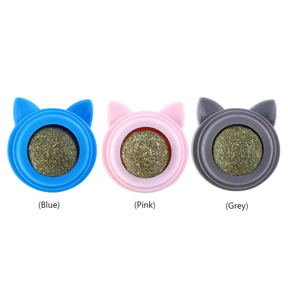 Rotatable Catnip Ball Toy