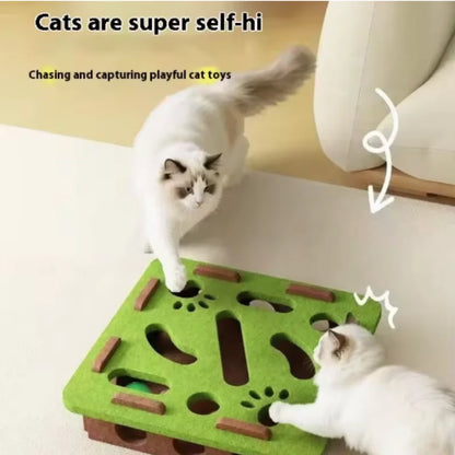 Interactive Maze Game w/Bell for Cats