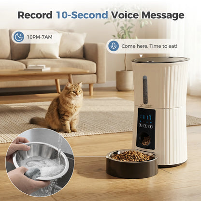 JHK 4L Automatic Timed Pet Feeder