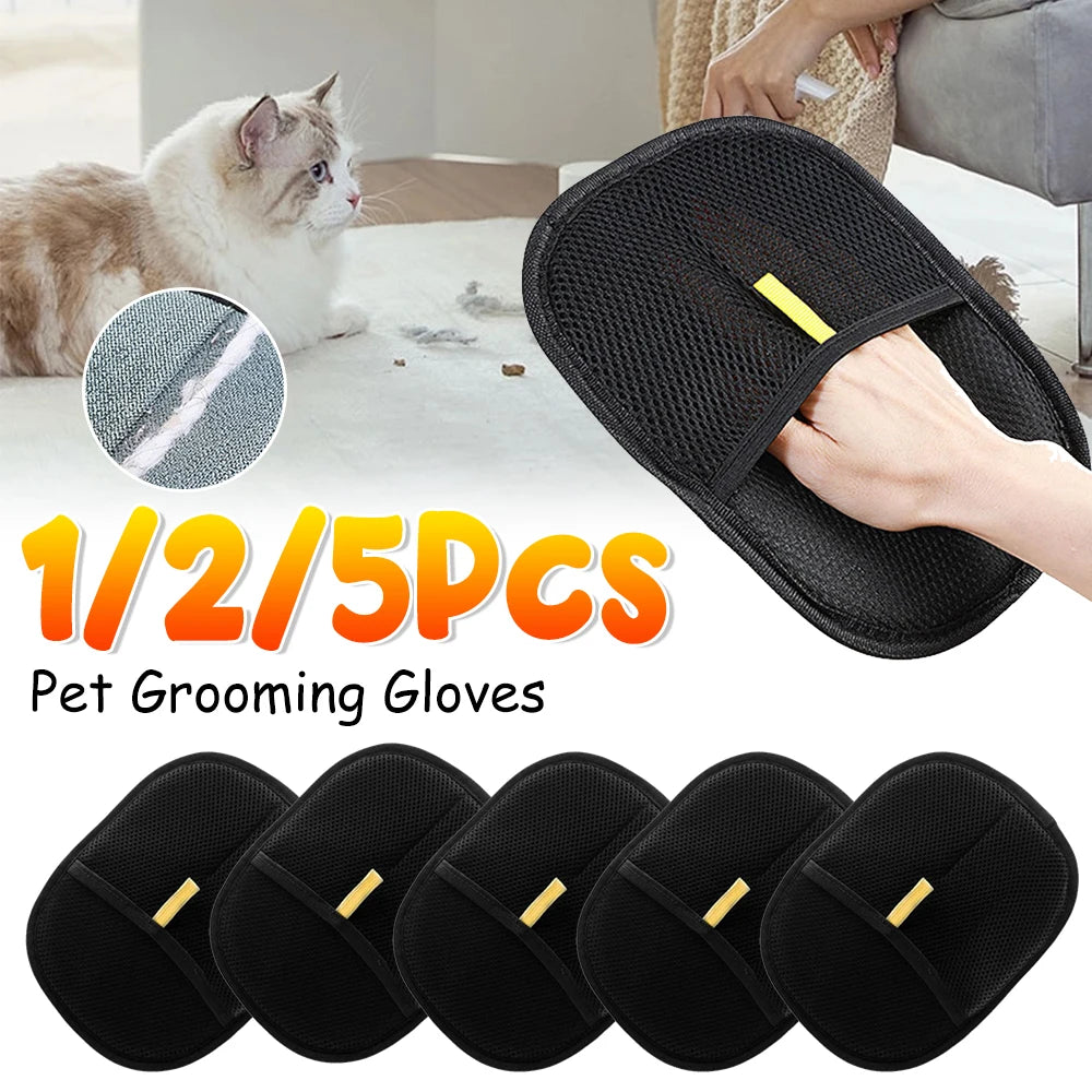 Double Sided Pet Hair Removal Glove