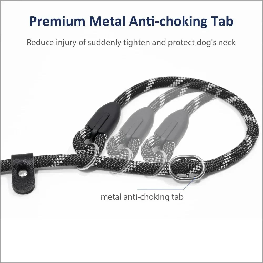 Dog Training Slip Leash, 6 ft, 3/8 inch