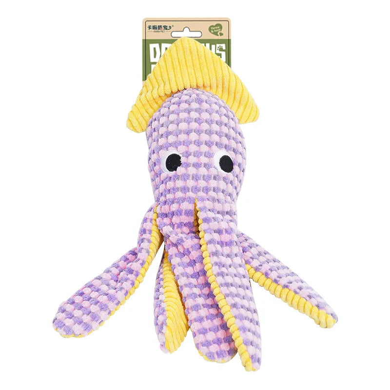 Squeaky Crinkle Pet Chew Toy