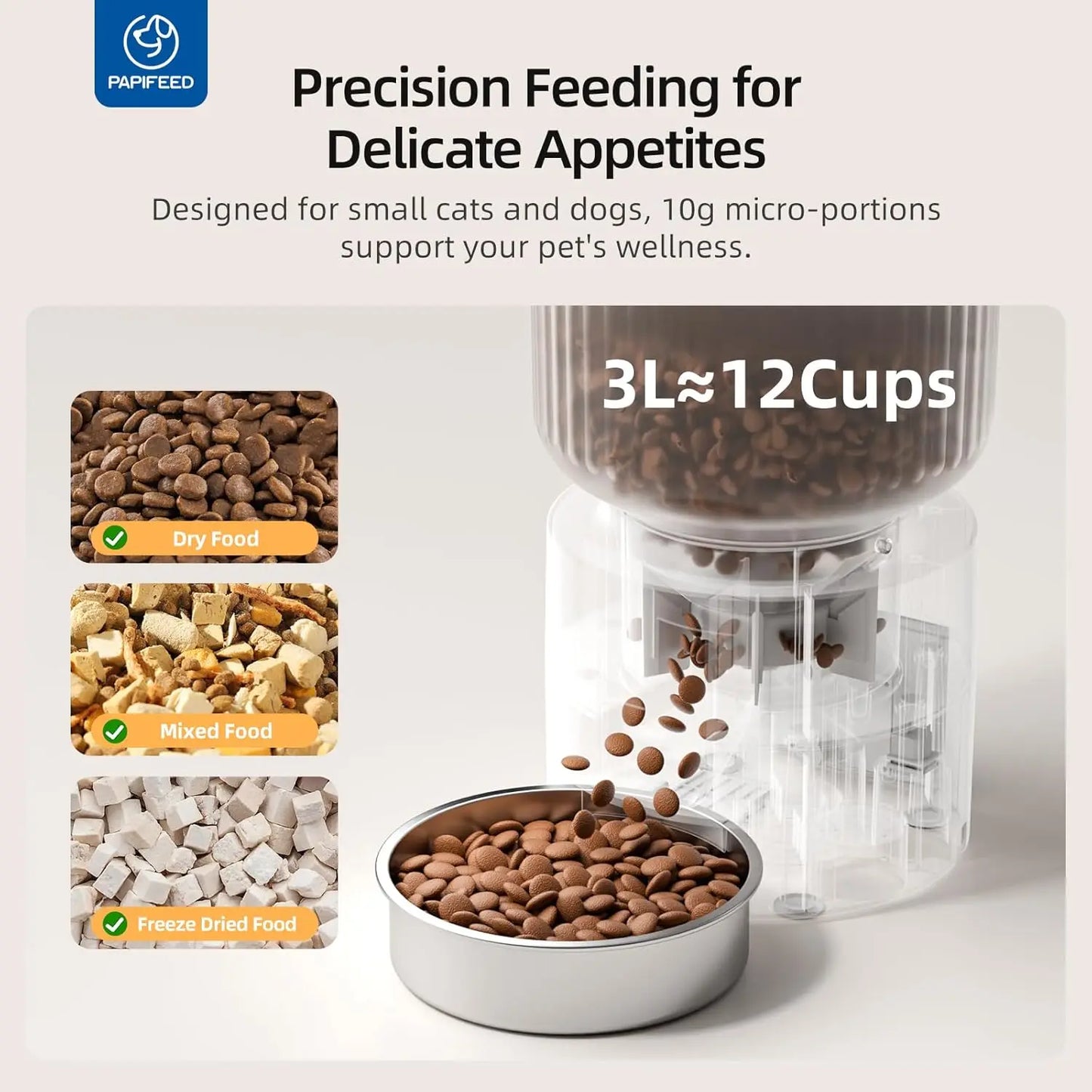 3L Automatic Pet Feeder/Water Fountain