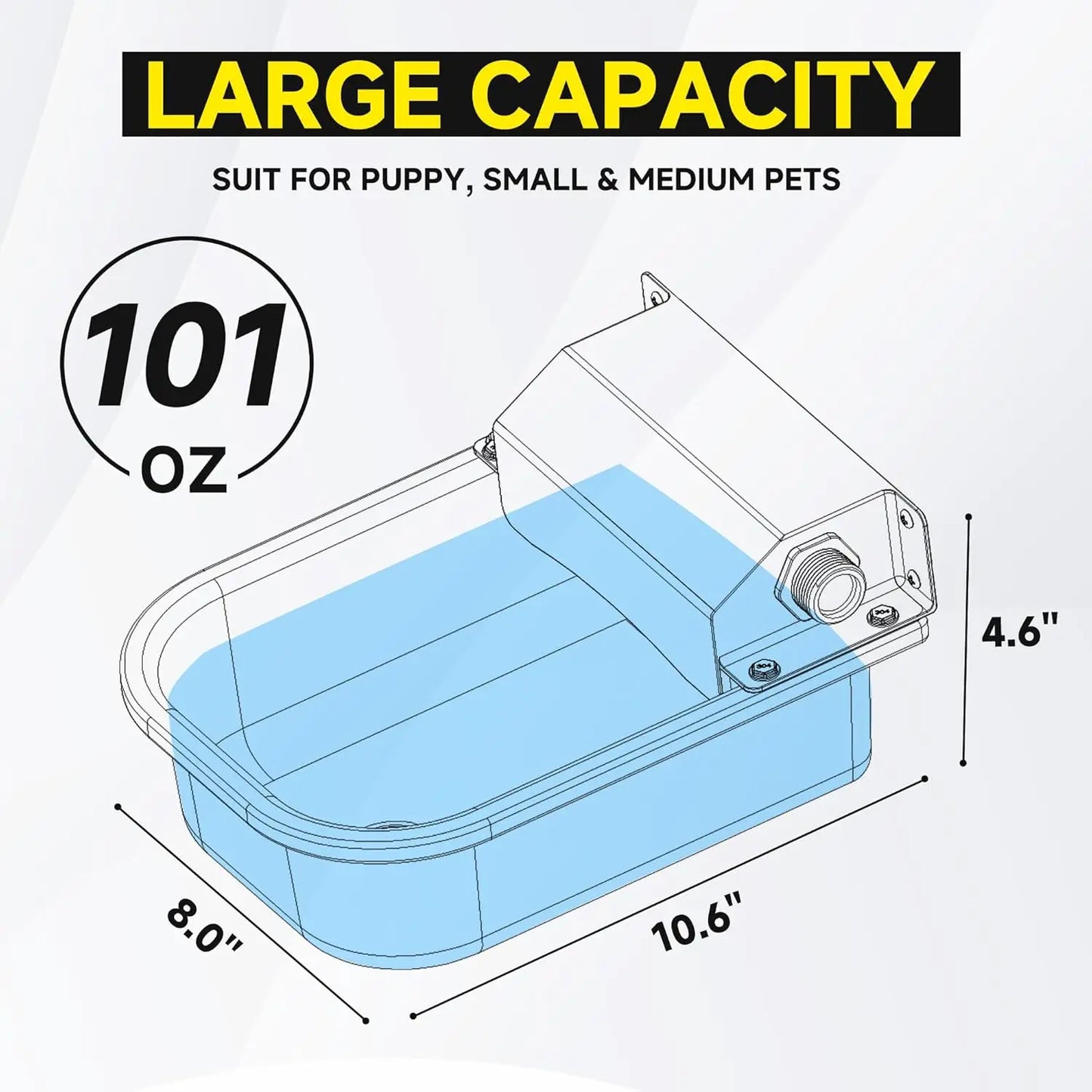 3L Automatic Pet Water Dispenser