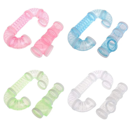 8pcs DIY Hamster Rodent Tunnel Assembly