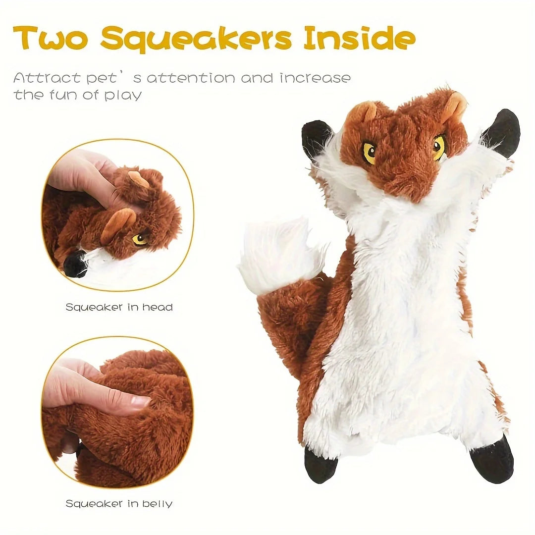 Durable Squeaky Plush Pet Toy