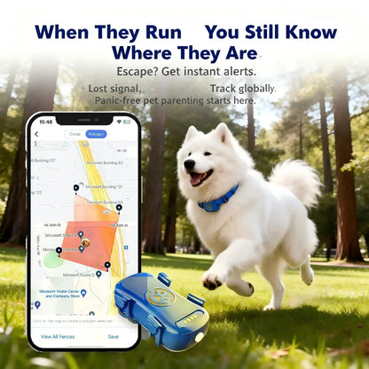 GPS Pet Tracker, WiFi Tracking, Lost Pet Locator