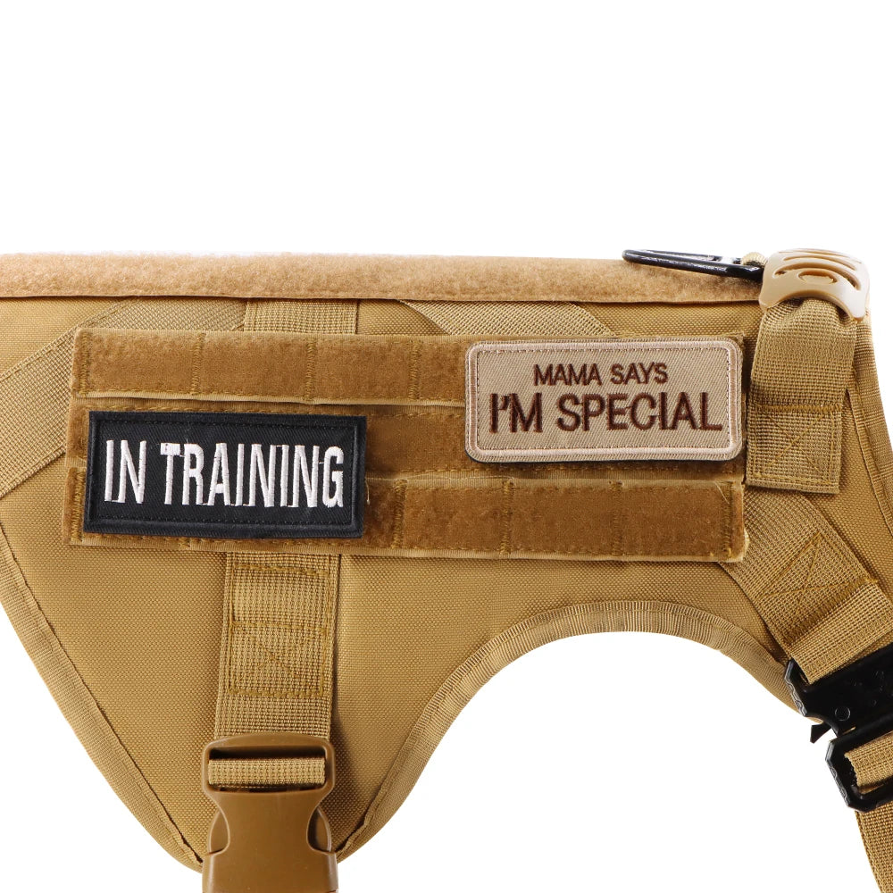 12 Pc Tactical Patch Bundle for Dog Vest/Harness