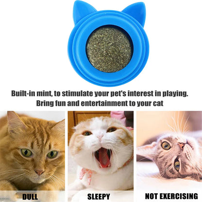Rotatable Catnip Ball Toy