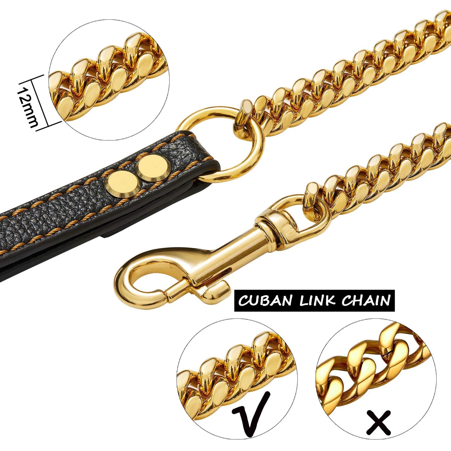 Stainless Steel Training Dog Collar