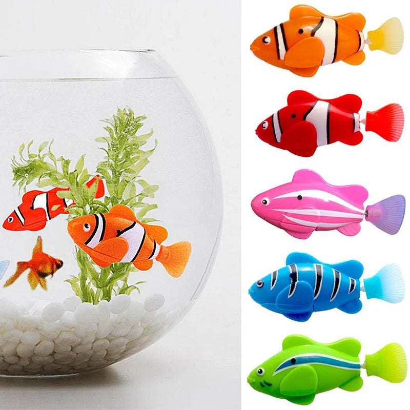 5pcs Electronic Fish Pet or Child Toy