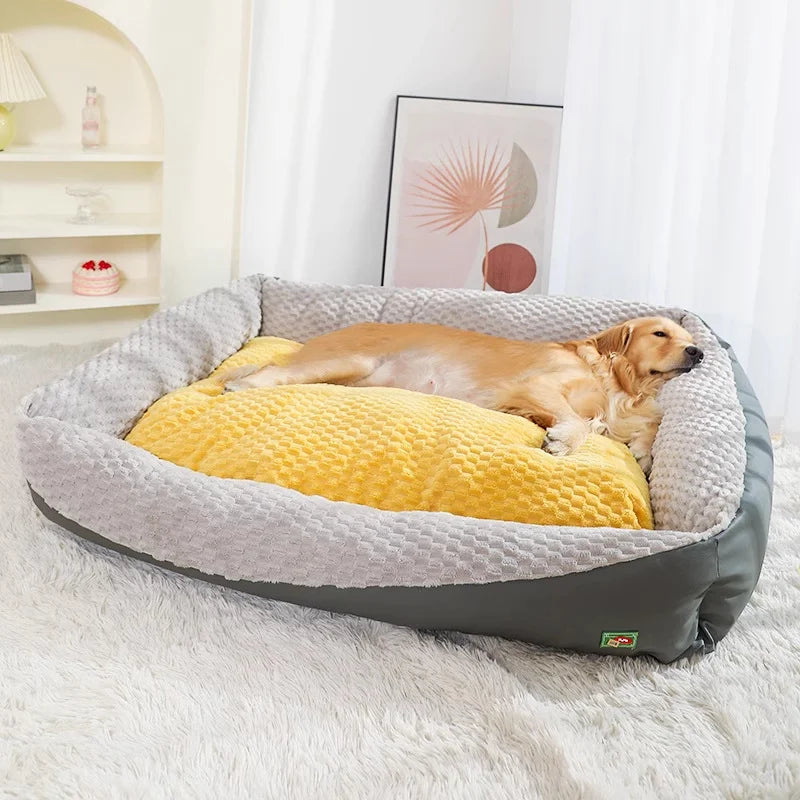Comfortable, Soft Rectangular Pet Bed, Machine Washable