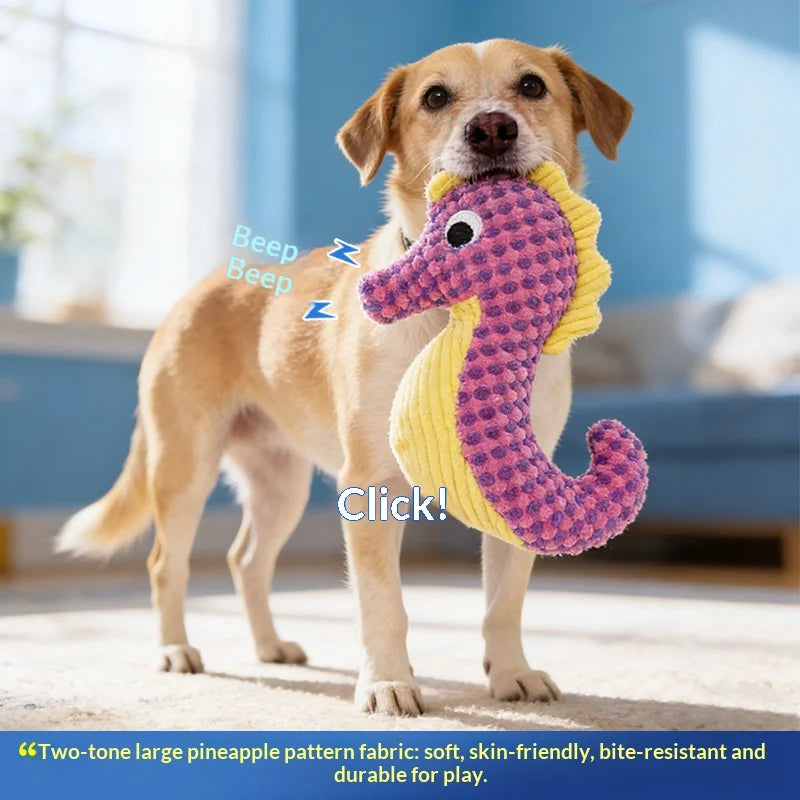 Squeaky Crinkle Pet Chew Toy