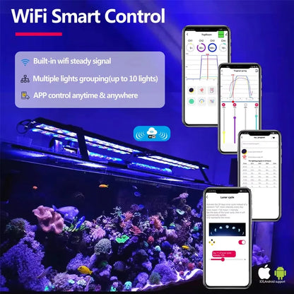 PopBloom WiFi Led Aquarium Reef Coral Lights