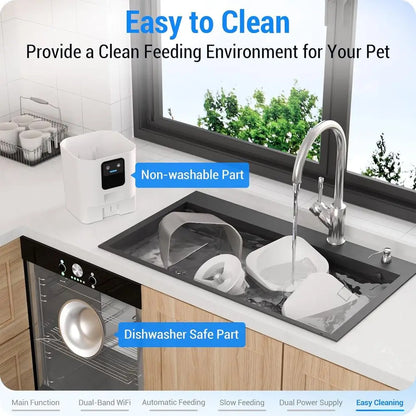 Automatic Pet Feeder with 5G WiFi
