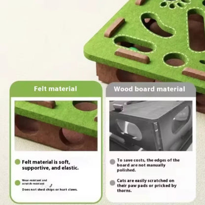 Interactive Maze Game w/Bell for Cats