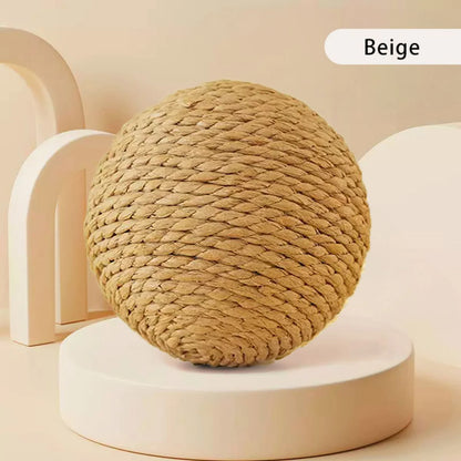 Interactive Super Big Sisal Scratching Ball Toy