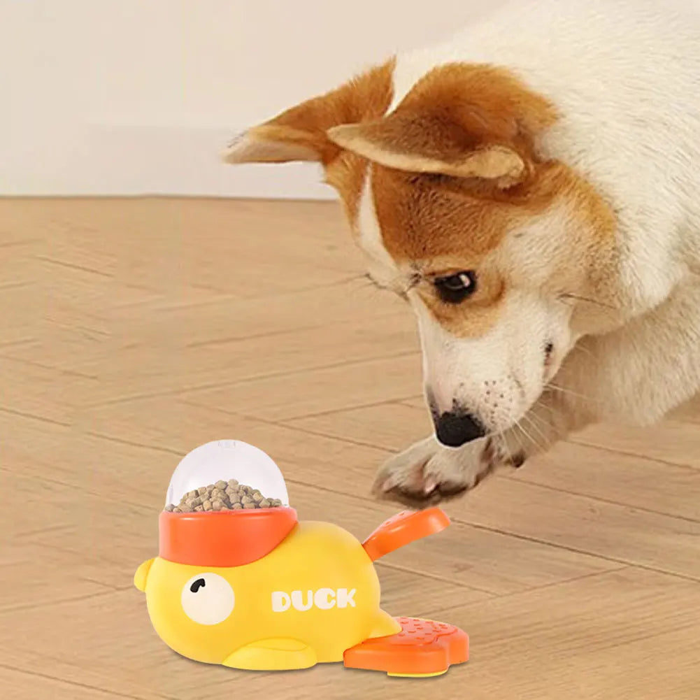 Dog Interactive Duck-Shaped Slow Feeder