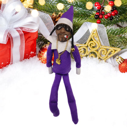 Christmas Elf Snoop on a Stoop Plush Toys