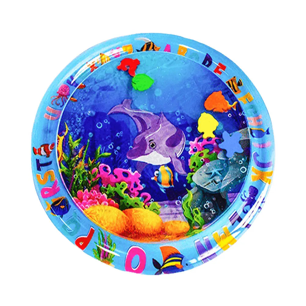 Sensory Water Play Mat with Fish