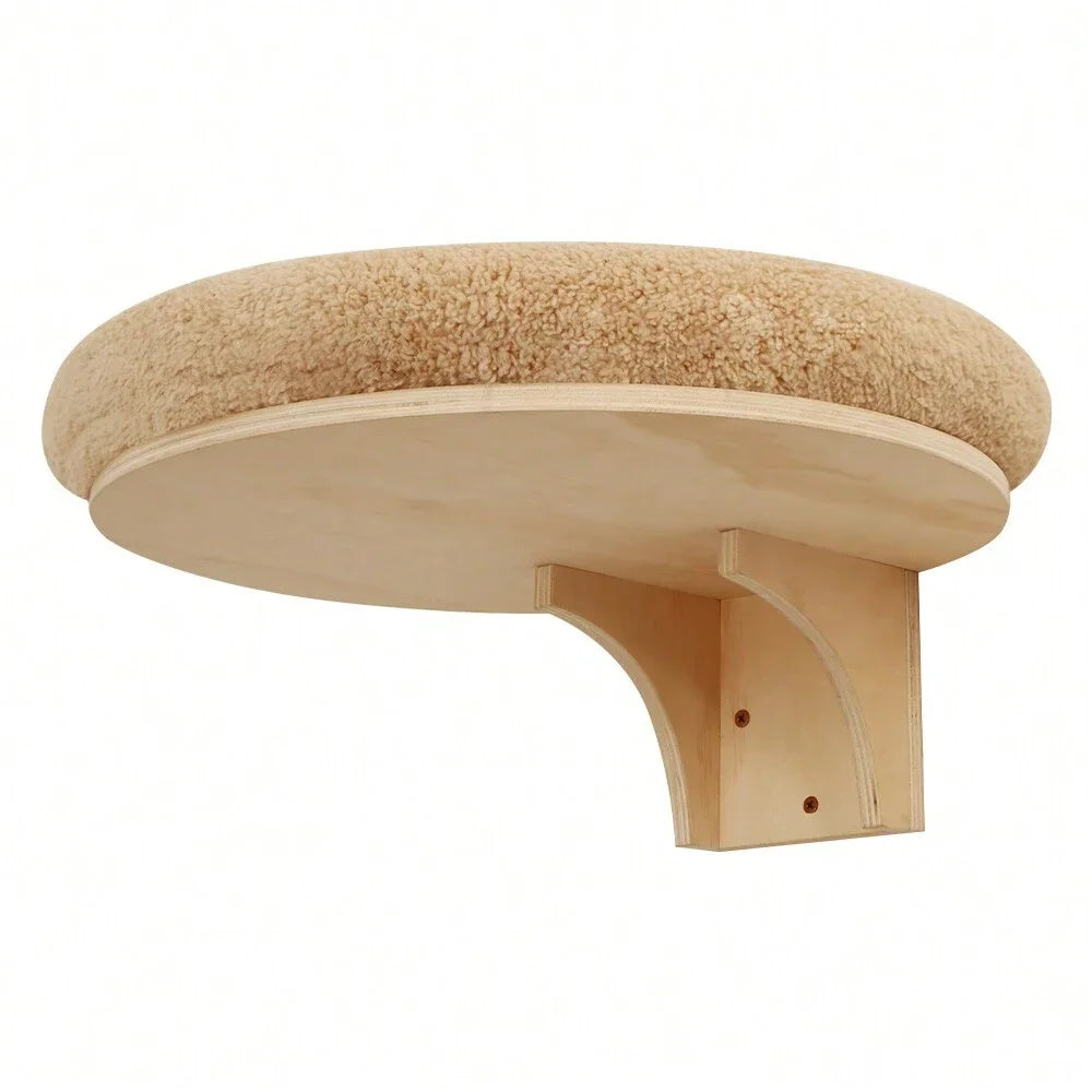 Wall Mounted Climbing Ladder with Scratching Post