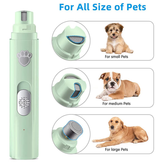 Rechargeable 2 Speed Pet Nail Grinder/Polisher
