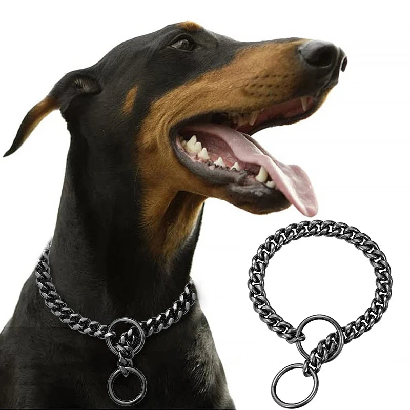 Stainless Steel Training Dog Collar