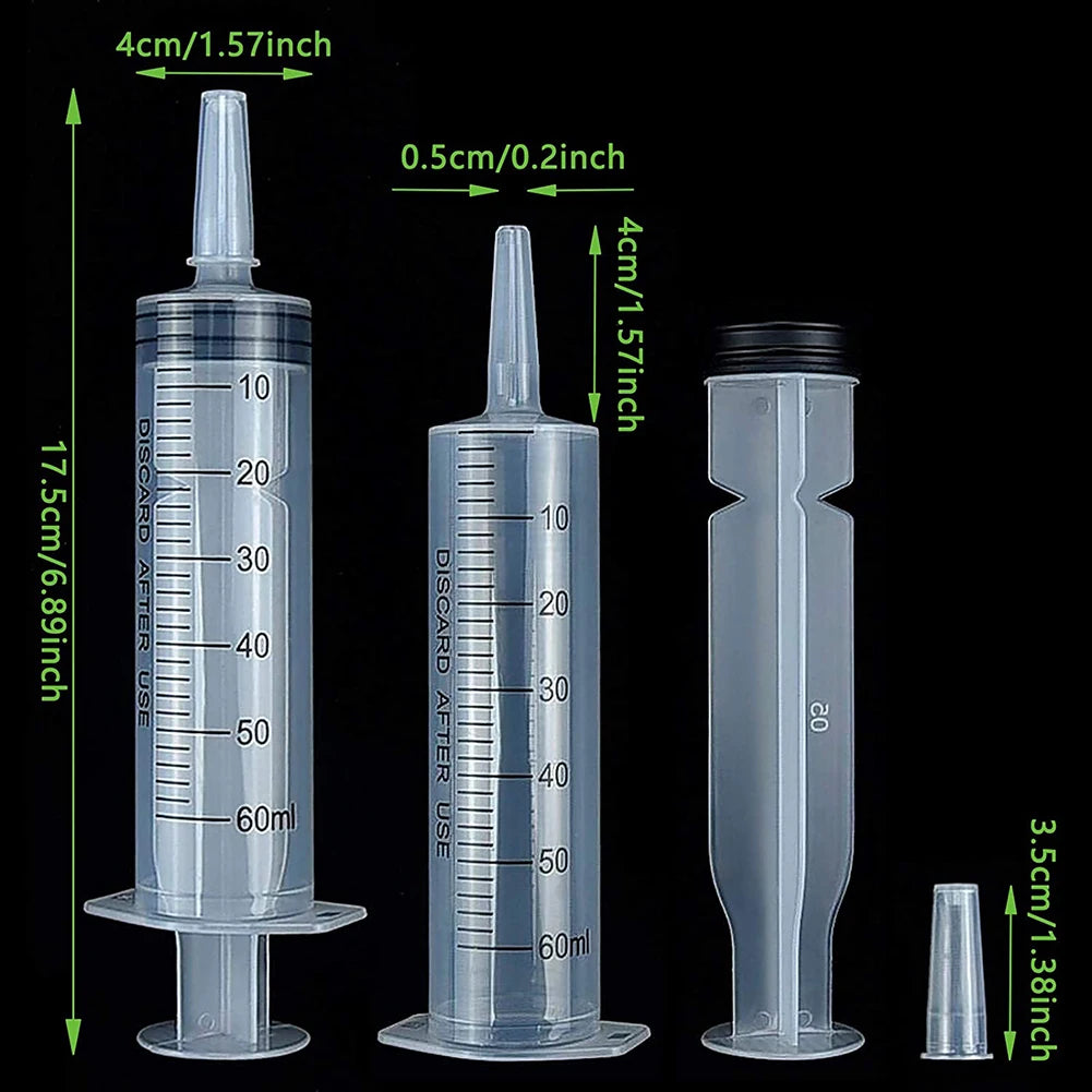 60/100ml Reusable Syringe Without Needle