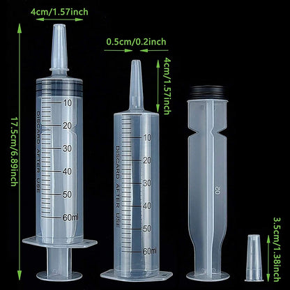 60/100ml Reusable Syringe Without Needle