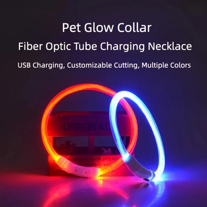 LED USB Rechargeable 3 Mode Pet Collar