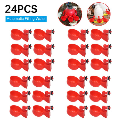 36-1PCS  Automatic Poultry Feeder Waterer